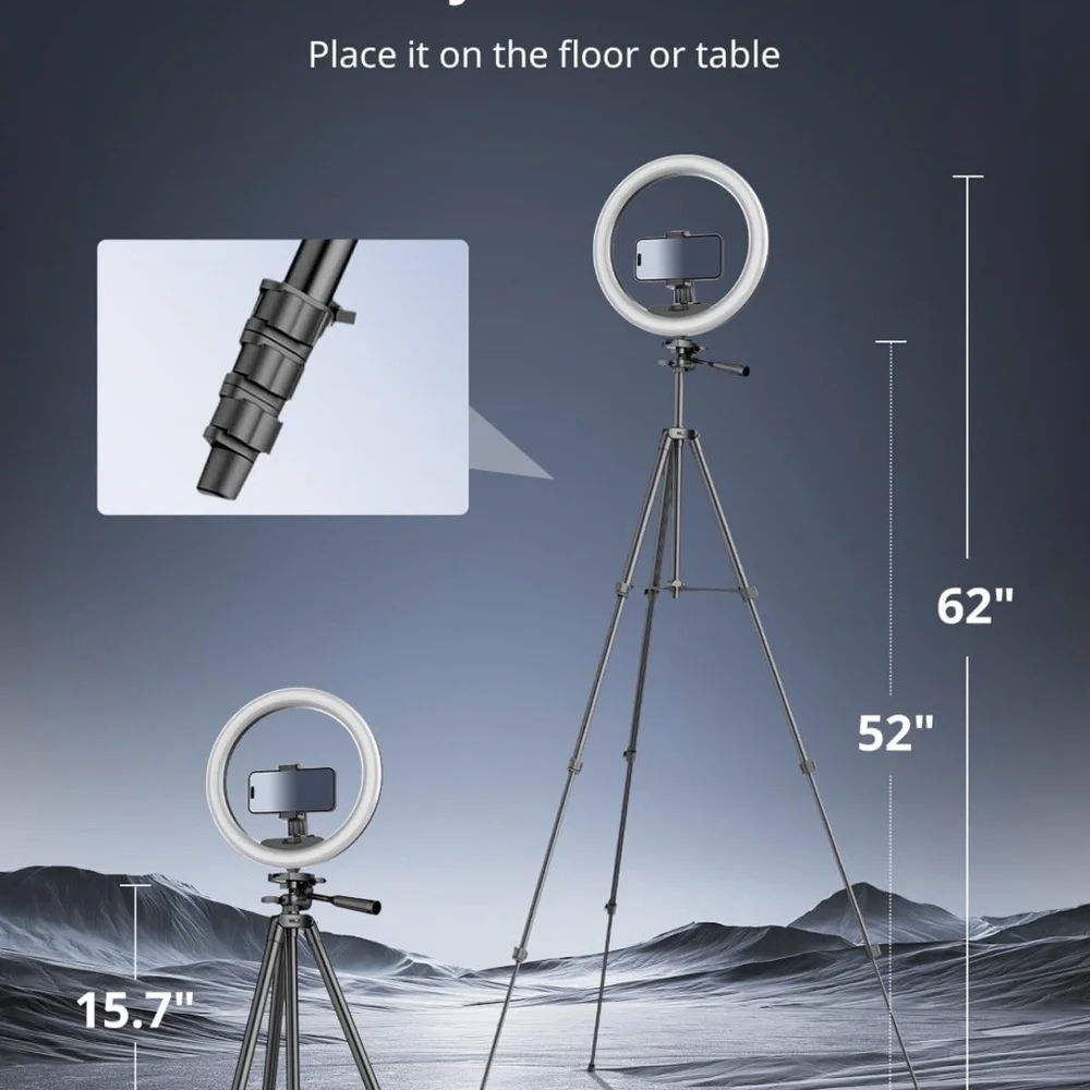 UBeesize 12 inch ring light